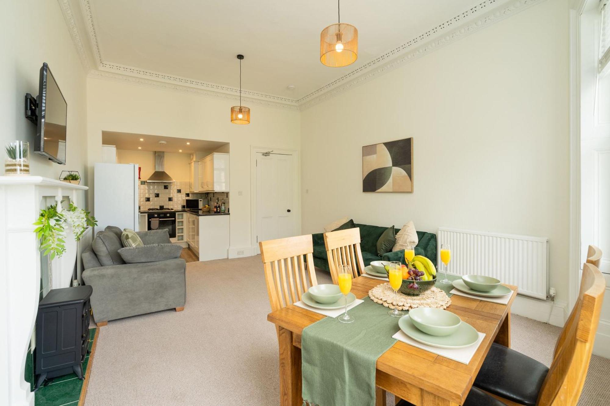 Apartment Stylish 3 Bed New Town - Traquair *